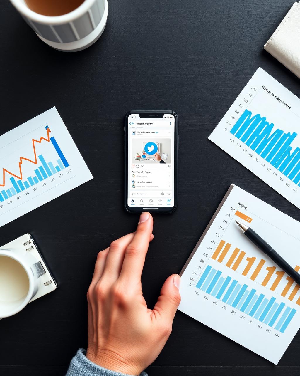 Social media advertising campaign